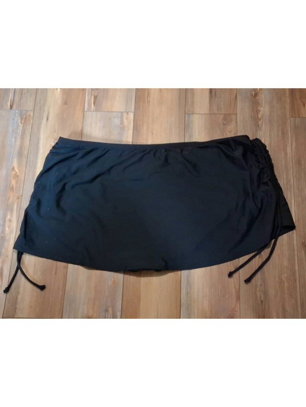 SWIM By CACIQUE Black Swim Skirt Bottom Size 28 Plus Lane Bryant